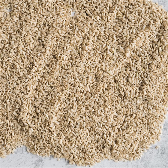 Heap brown rice