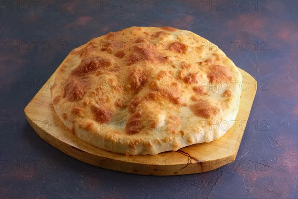 Baked oysters covered with bannock