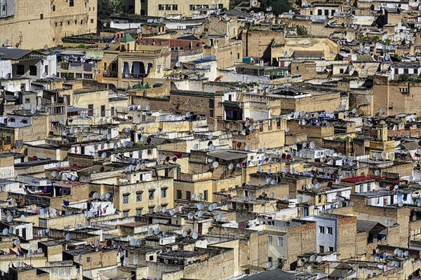 View from above the houses