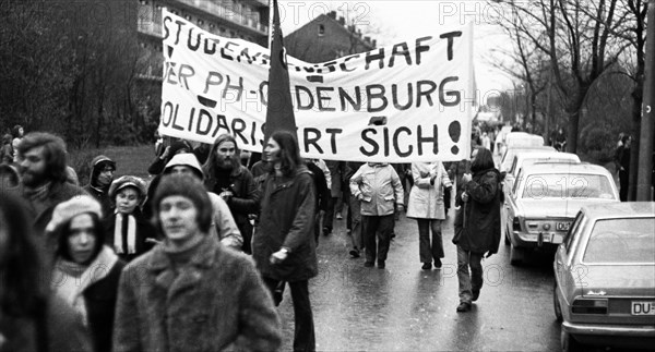 The dismissal of workers at the Mannesmann factory after a spontaneous strike not led by the union provoked protests by Mannesmann workers in Duisburg and other locations on 7 November 1973 and solida...