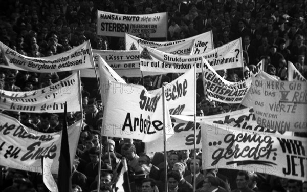 A wave of outrage swept the Ruhr area when the Hansa mine was closed