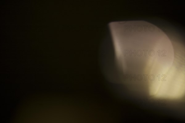 Bright light black background