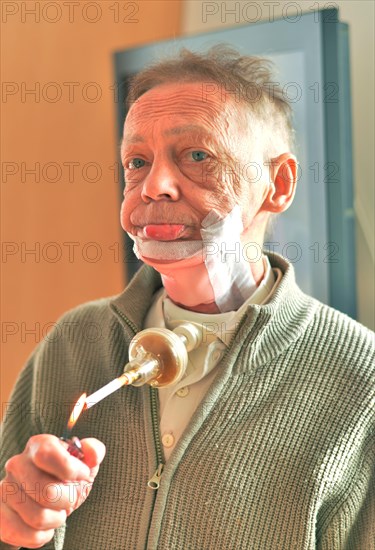 The Mother Theresa Hospice offers its guests a dignified home in a new friendly ambience for the patients in their last stage of life. This patient with a carcinoma of the floor of the mouth caused by...