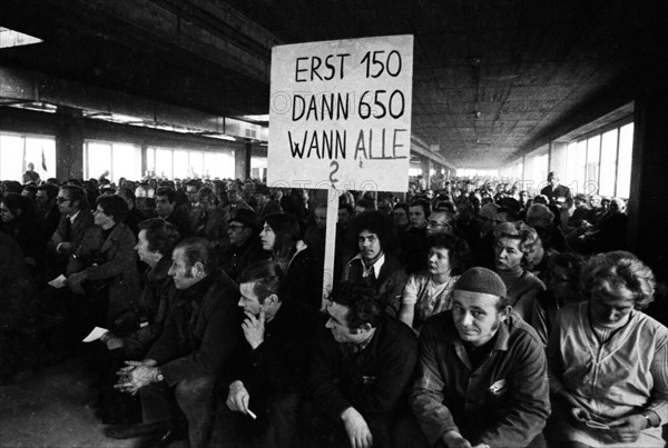 At the works meeting of the Deutsche Edelstahlwerke