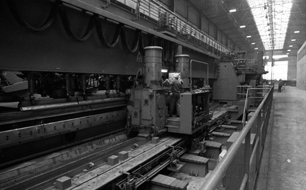 The Thyssen pipe mill