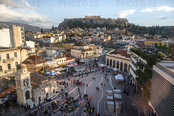 View of the Old Town of Athens