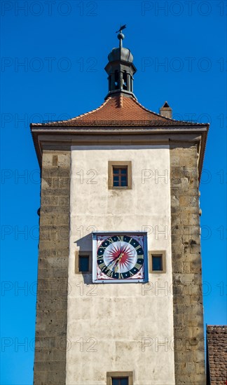 Siebersturm with tower clock