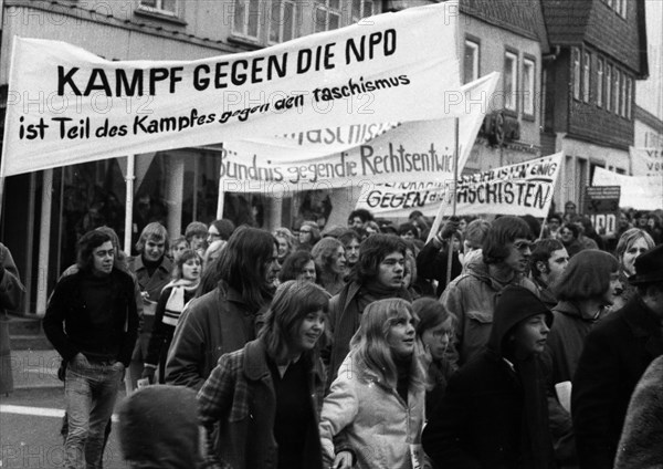 The 5th party congress of the radical right-wing NPD