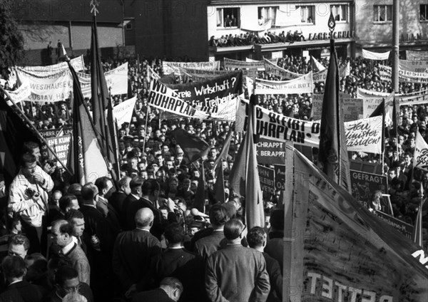 A wave of outrage swept the Ruhr area when the Hansa mine was closed