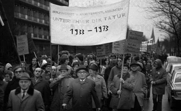 The dismissal of workers at the Mannesmann factory after a spontaneous strike not led by the union provoked protests by Mannesmann workers in Duisburg and other locations on 7 November 1973 and solida...