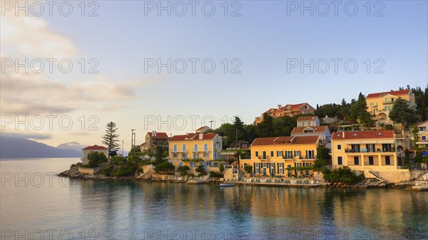 Ochre houses
