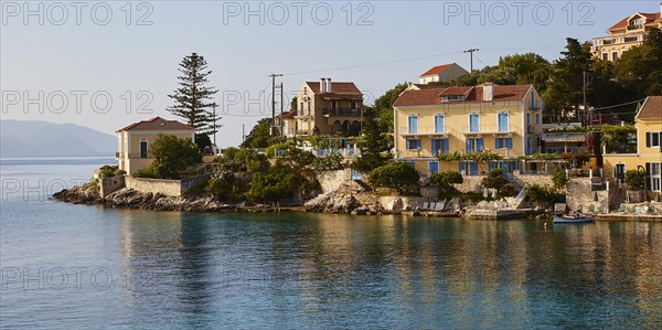 Ochre houses