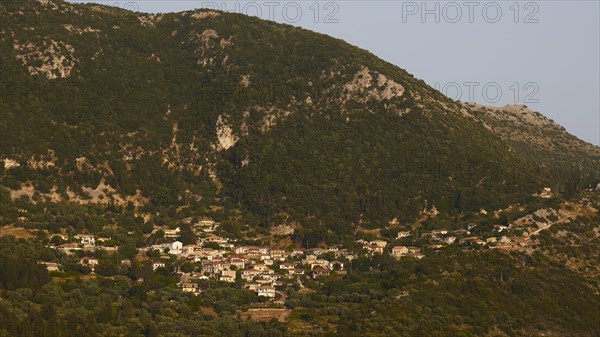 Green mountain landscape