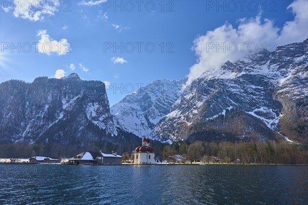Monastery St Bartholomae at Koenigsee