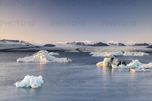 Joekulsarlon glacier lagoon