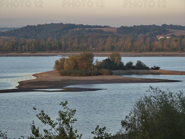 Island in the Zalew Paczkowski