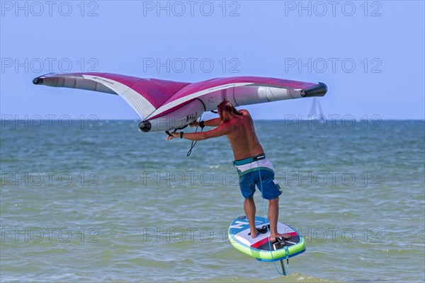 Wing foiling