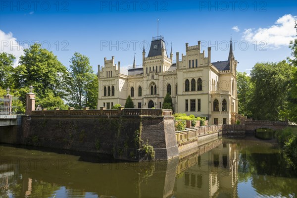 Moated castle and park