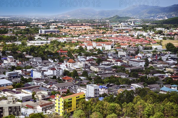 View over Phuket Town
