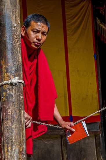 Young monk