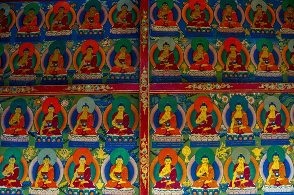 Buddhapaintings in theTashilhunpo monastery