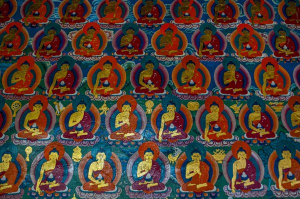 Buddhapaintings in theTashilhunpo monastery