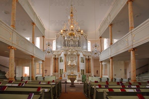 Interior view with organ