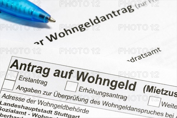 Application for housing benefit