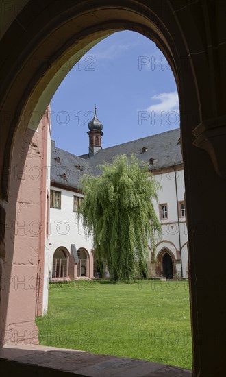 Cloister with cloister garden
