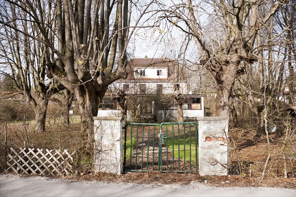 Dilapidated house