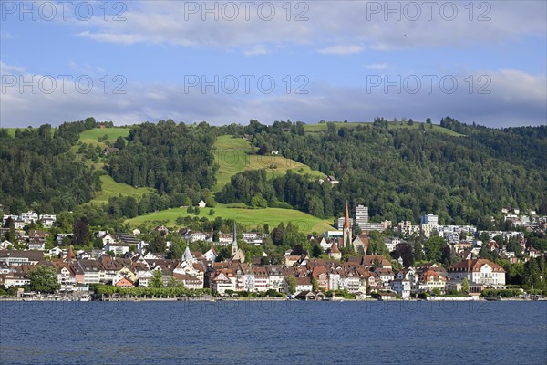 Lower Old Town with Zytturm and Church of Saint Michael