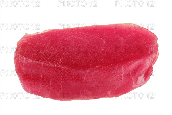 Fresh raw tuna steak