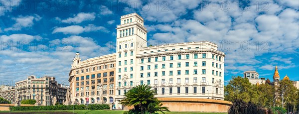 Plaza de Catalunya in Barcelona