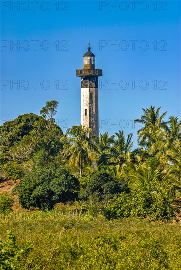 Light house in Manakara on the east coast of Madagascar