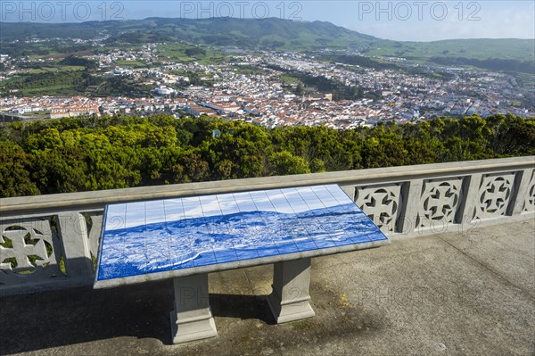 Overlook over the Unesco world heritage sight