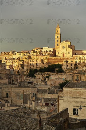 Medieval old town with cathedral