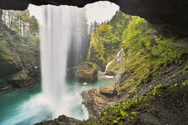Berglistueber waterfall