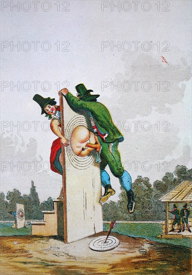 Erotic scene from the Victorian era