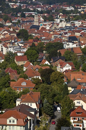 View of Eisenach from the Goepelskuppe