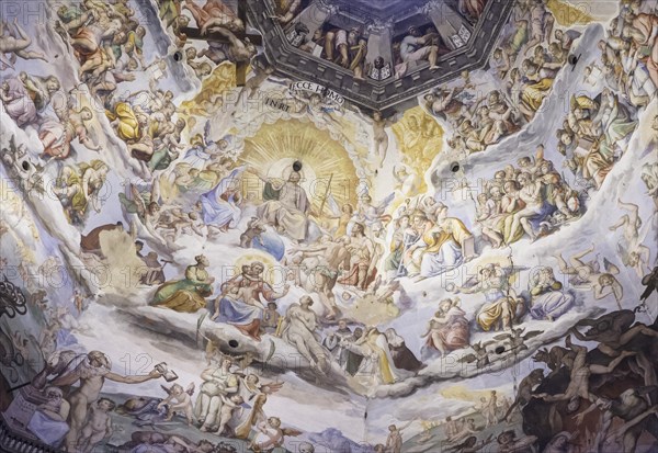 Interior of the Dome of the Basillica di Santa Maria del Fiore
