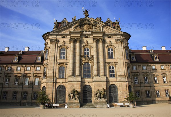 Weissenstein Castle was built between 1711 and 1718 under Lothar Franz von Schoenborn