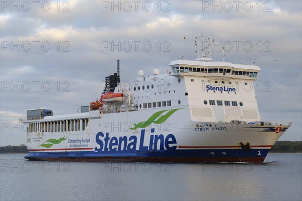 Stena Line ferry on the Baltic Sea