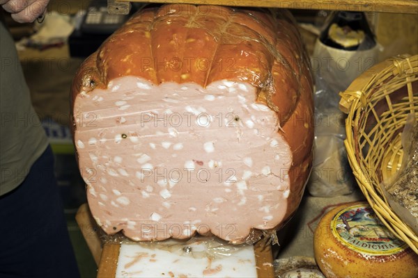 Cut original Italian Mortadella