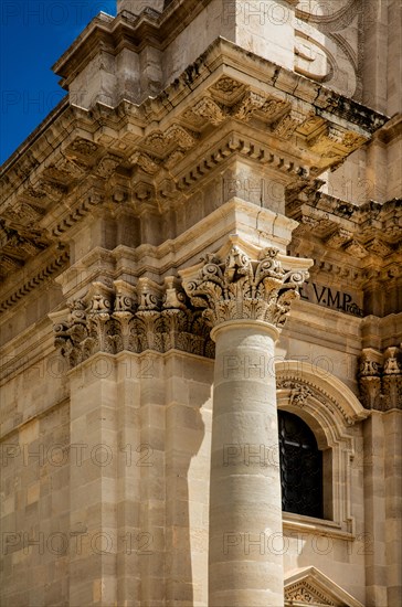 Cathedral of Santa Maria delle Colonne incorporates an ancient Ahtene temple