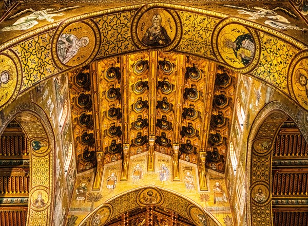 Byzantine gold ground mosaics