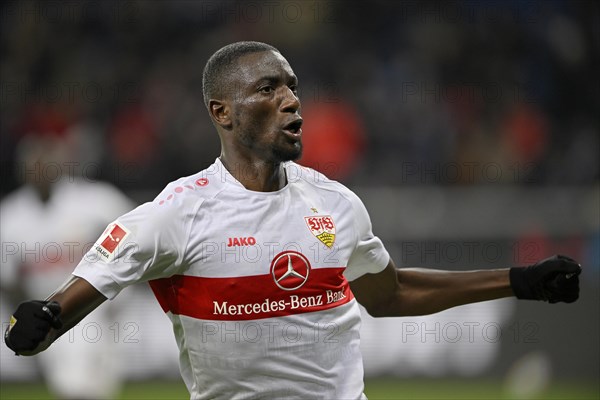 Goal celebration by Serhou Guirassy VfB Stuttgart