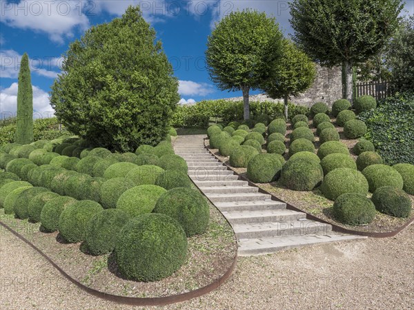 Gardens of the Renaissance Castle of Amboise