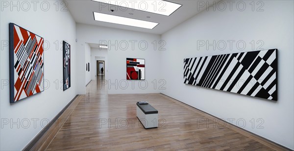 Works by Fruhtrunk and Delaunay