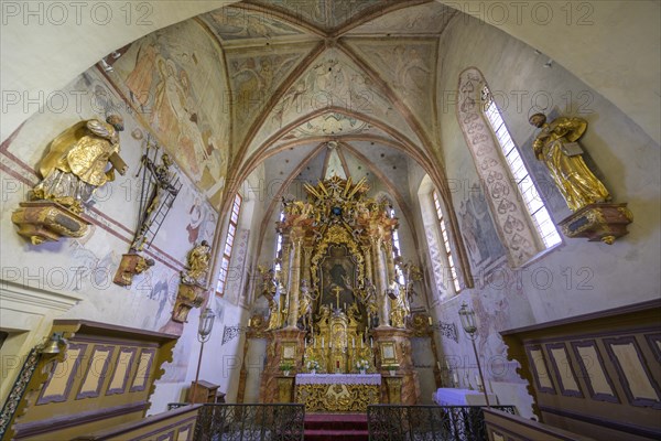 Frescoes in the Parish Church of St. Leonhard
