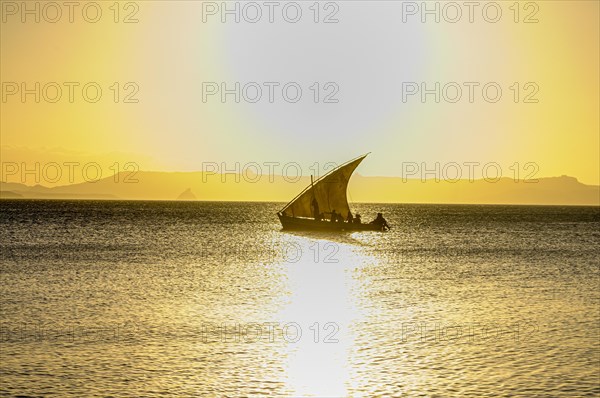Fishing boat in the harbour of Diego Suarez